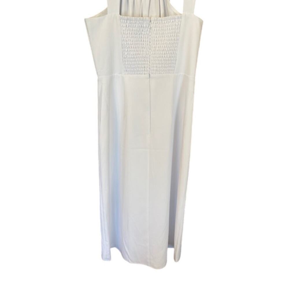 French Collection Echo Crepe‎ Midi Dress White - Picture 6 of 9
